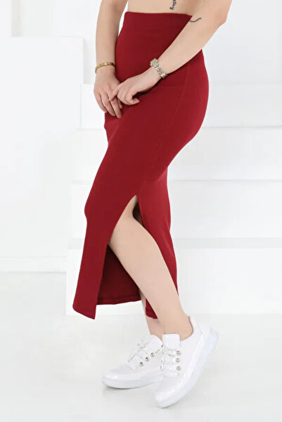 Butik Yırtmaçlı Etek