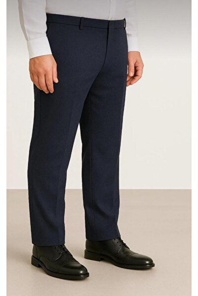 Kuraff Giyim Erkek Klasik Kesim Büyük Beden Kumaş Pantolon