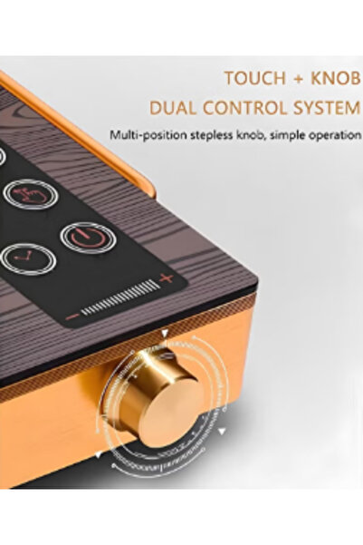 Generic Infrared Cooker 2200W – Single Burner with Digital Display, BBQ/Stir-Fry/Hot