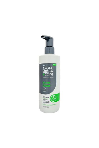 Dove Men Care Acne Clear Body And Face Cleanser - 500ml