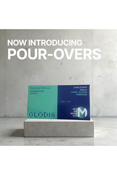 Kapital plastik قفازات لاتكس بودرة مقاس M