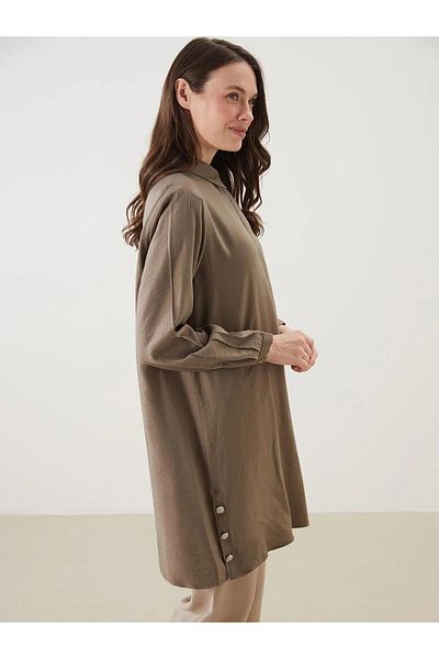LC Waikiki Lcw Grace Shirt Collar Women's Tunic (S5)