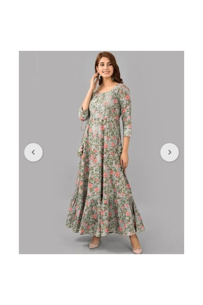 Hint Modam Hint Nakışlı Elbise