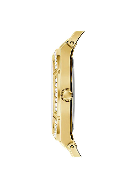 Guess Gugw0033l8 Ceas de mână cu piatră placată cu aur