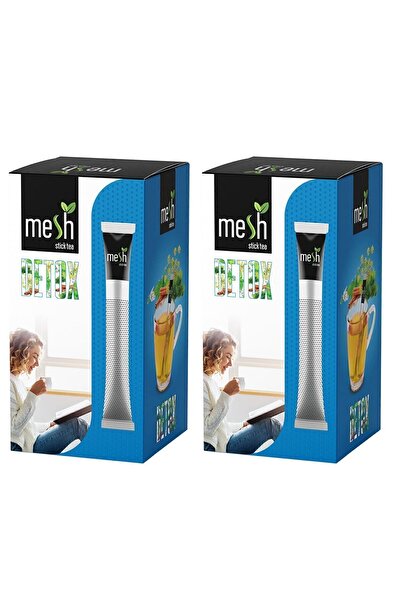 Mesh Stick Detox Form Çayı Bitkisel Karışımlı Detox Çayı 2 Paket Bir Arada