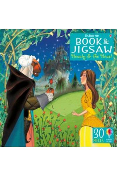 Usborne Book and Jigsaw Beauty and the Beast