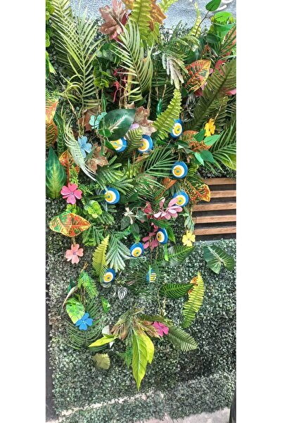 Okyanus Butik 12 Adet Mavi Nazar Boncuğu Duvar Bahçe Balkon Teras Süsü