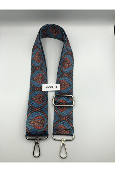 DUCK HOBY Ρυθμιζόμενο λουράκι τσάντας Λαβή τσάντας Αξεσουάρ τσάντας 4cm X 120cm Ethnic Pattern 1