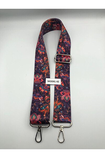 DUCK HOBY Curea reglabilă pentru geantă Mâner pentru geantă Accesoriu pentru geantă 4cm X 120cm Model etnic 4