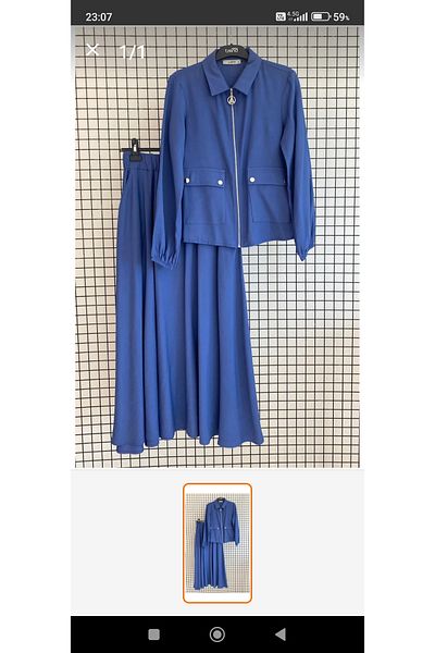Armine New Season 25Yt622 Armine Trend Suit Indigo