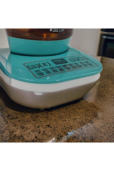 HTH Electric Kettle, Electric Tea Kettle Glass Boiler Hot Water Tea Heater with Temperature Control