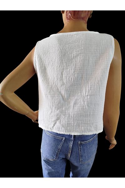 estewoman Muslin 100% Cotton Tank Top