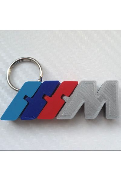 3D Bmw m Keychain (Flex)