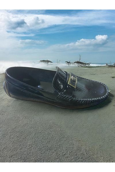 YAKUT Konay 1633 Genuine Patent Leather Men's Ballerina Shoes