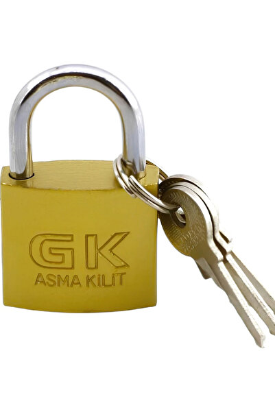 GK Sarı Asma A Kilit 50 mm Kısa Kanca