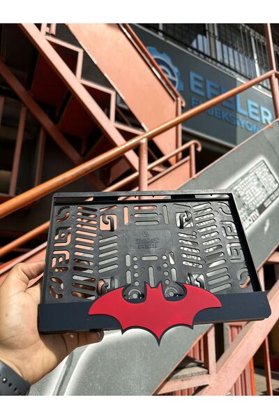EFELER PLASTİK Kirmizi Batman Uyumlu Motor Pleksi̇ Plakalik