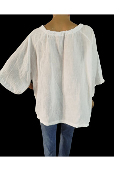 estewoman Muslin 100% Cotton Drawstring Tunic