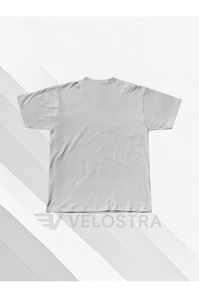 Velostra Unisex Floral Printed Combed Cotton Oversize T-Shirt