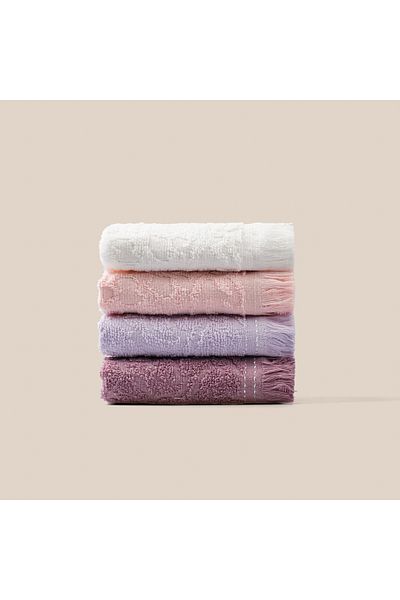 Cottexo 4-Piece 30X50 Cotton Hand & Face Towel Set |   Kitchen Towel