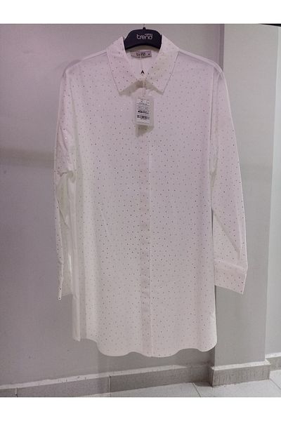 Armine Armi̇ne Trend New Season Shirt 25Yt311 Ecru