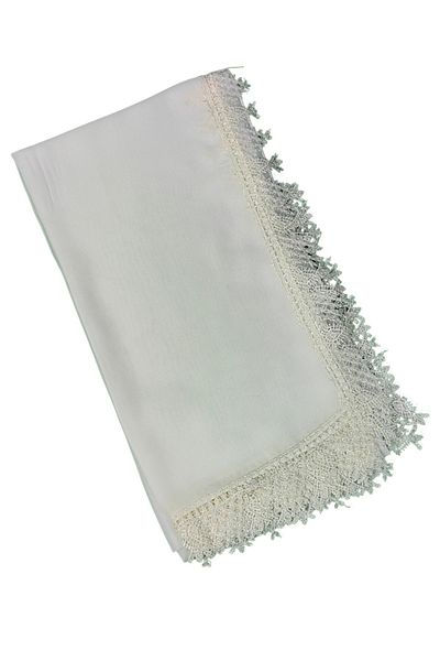mim eşarp Needle Embroidered Shawl Prayer and Mevlüt Cover 60X150 cm