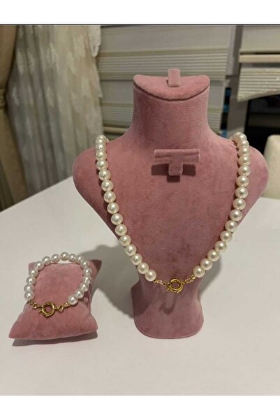 GEZERGOLD TAKI Gemici dümeni kolye bileklik takımı 8mm