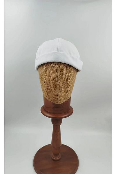FELLMENS White Brimless Kep Coni Unisex Hat