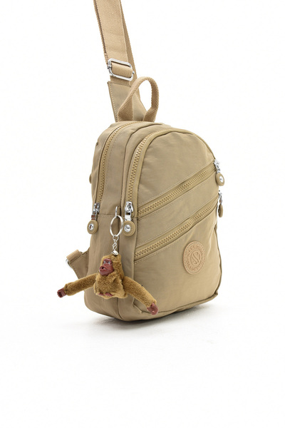 OLDSO Sanmorris Unisex Crinkle Fabric Αδιάβροχη τσάντα ώμου πολλαπλών διαμερισμάτων Body Bag 3042