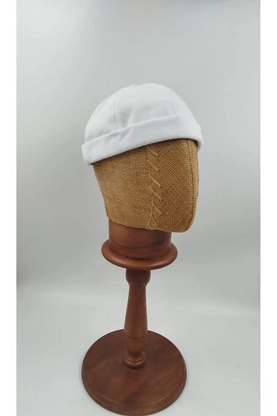 FELLMENS White Brimless Kep Coni Unisex Hat
