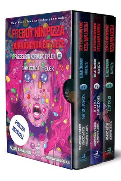 Olimpos Yayınları Fazbear's Scary Types Poster Gift Boxed Set (7-8-9)