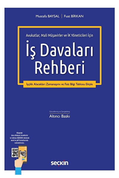 Seçkin Yayıncılık İş Davaları Rehberi / Fuat Birkan / Seçkin Yayıncılık / 978...
