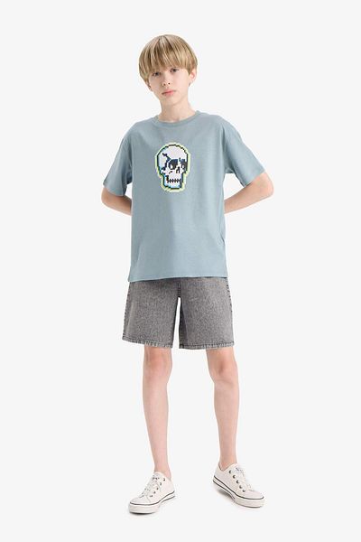 DeFacto Boy's Jean Shorts D8575A825Sm