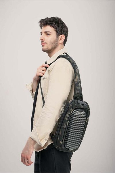 ÇÇS Uni̇sex Ççs 2531554 Single Strap Cross Back and Chest Bag