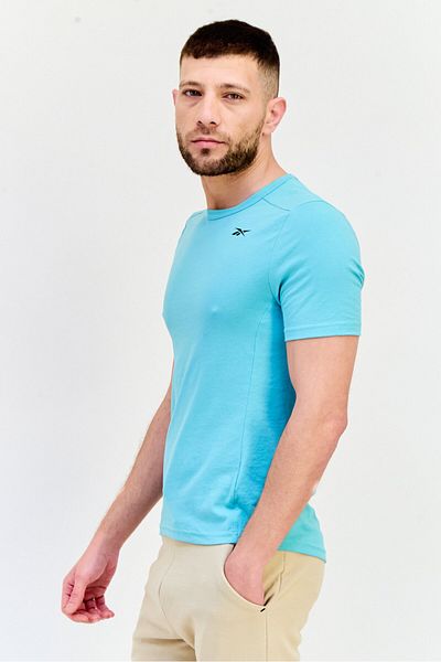 Reebok Men Sportswear Fit Short Sleeves Training T-shirt, Mint Green