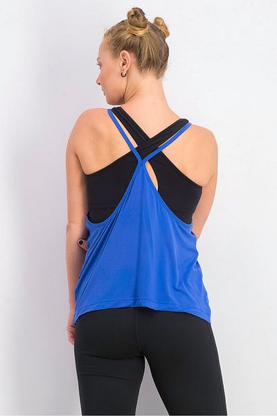 Reebok Women Workout Ready Tank Top, Crushed Cobalt