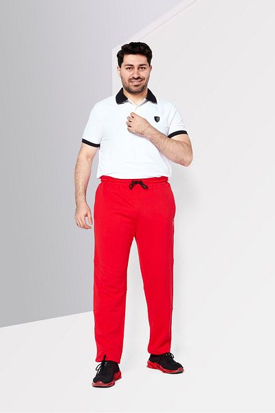 Scuderia Ferrari Men Sport Fit Outdoor Pants, Red