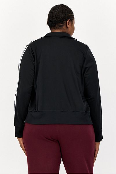 adidas Women Plus Size Training Jackets, Black