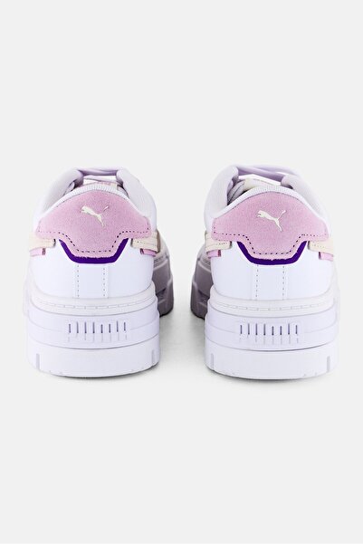 Puma Women Mayze Crashed Lace Up Outdoor Shoes, White