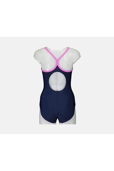 SPEEDO Women Splice Thinstrap Swimwear, Navy Blue