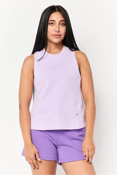 adidas x Stella McCartney Women Sportswear Fit Sleeveless Outdoor Tank Top, Lavender