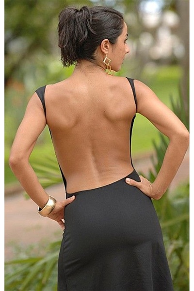 CENEN Sırt Dekolteli Elbise