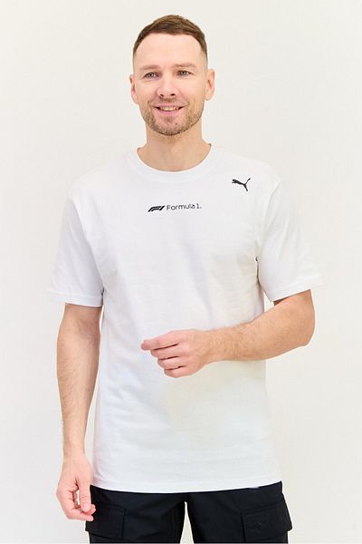 Puma Puma x F1 Men Sportswear Fit Short Sleeves Training T-Shirt, White