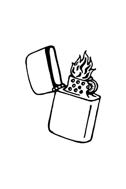 Reysa Tasarım ملصق سيارة ولاعة سجائر مقاس 17×17 سم باللون الأسود