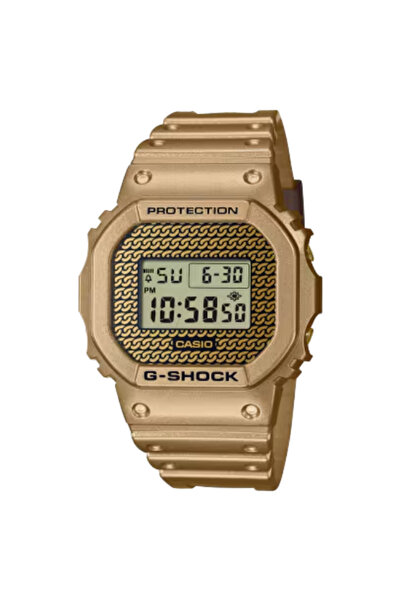 G-SHOCK Men's Digital Gold Dial Watch - DWE-5600HG-1DR