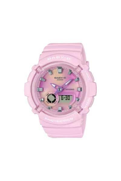 G-SHOCK Women's Analog-Digital Pink Dial Watch - BGA-280TD-4ADR