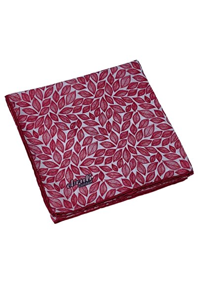 mim eşarp Ebruli Prime Bumbac Confort Eșarfă cu Motiv 90x90 cm - Motiv Frunze