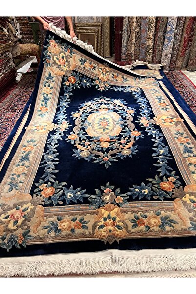 RD RAMAZAN DAĞ EL HALI SANATI El Dokuma Kabartmalı Çin Halısı Birinci Sınıf K...