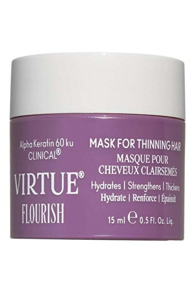 Virtue قناع فلوريش للشعر الخفيف - علاج مغذي 15 مل