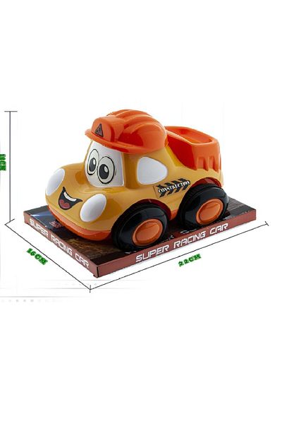 rexa Simba ABC Funny Cars with Friction – Colorful Push & Go Toy Vehicle for Kids
