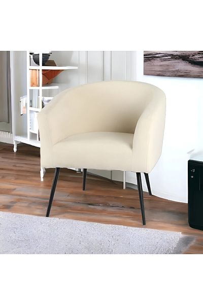 rexa Luxury Round Semi Circle Kitchen Dining Iron Chair